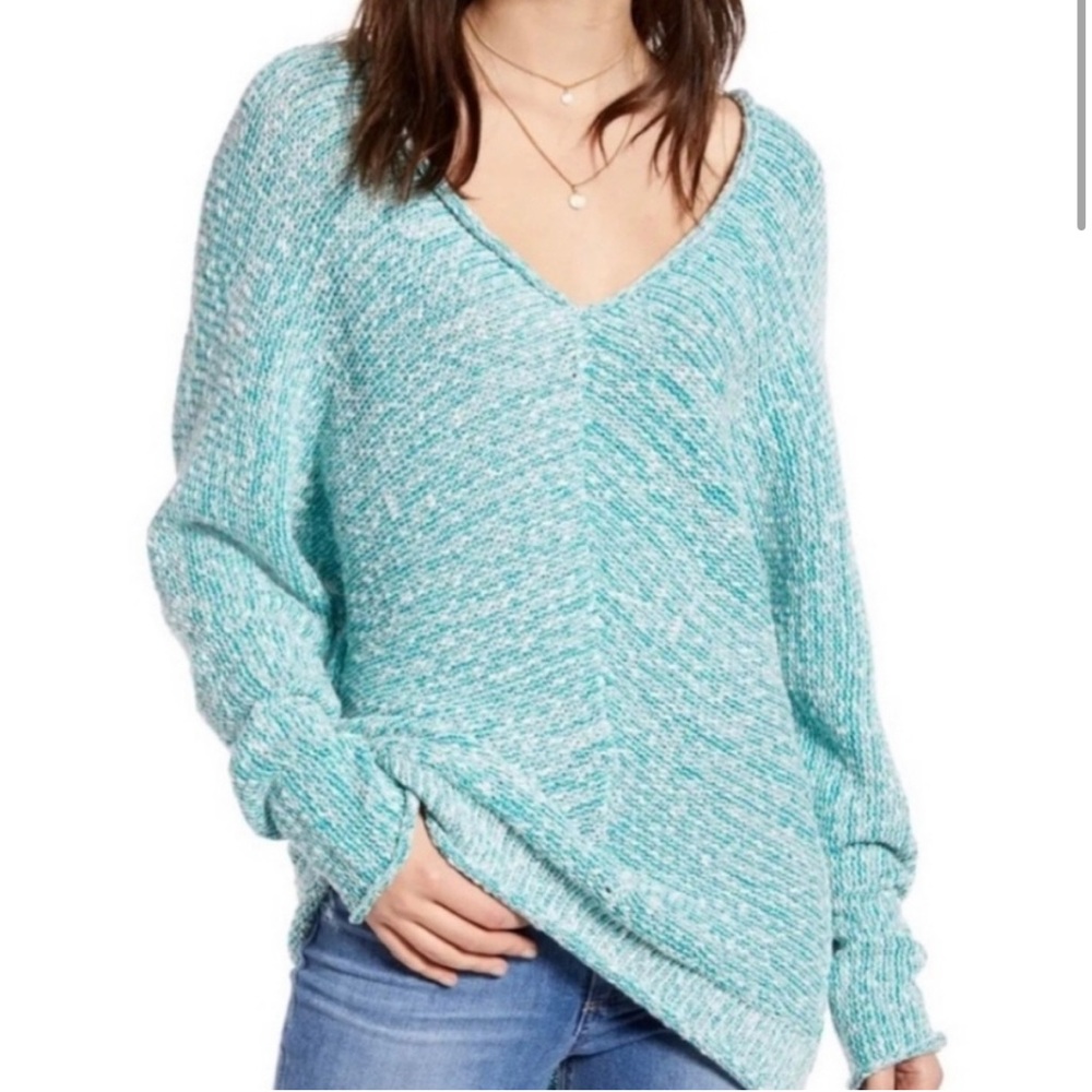 Free People V-Neck Sweater